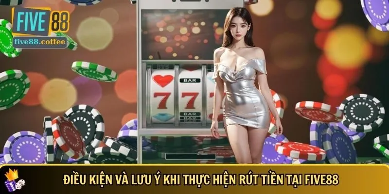 Điều kiện và lưu ý khi thực hiện rút tiền tại FIVE88