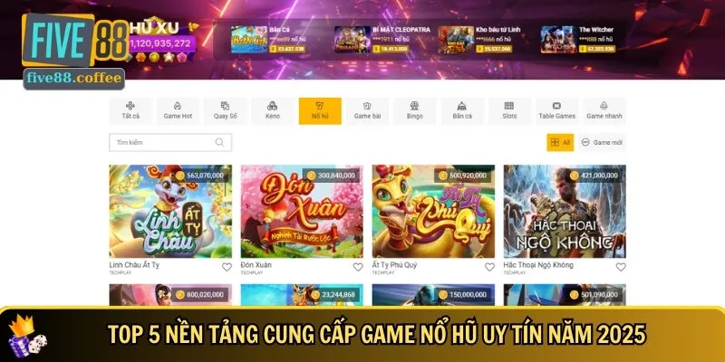 Tổng hợp các cổng game nổ hũ uy tín hằng đầu